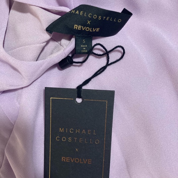 x REVOLVE Jenna gown in Lilac Michael Costello - Picture 3 of 4